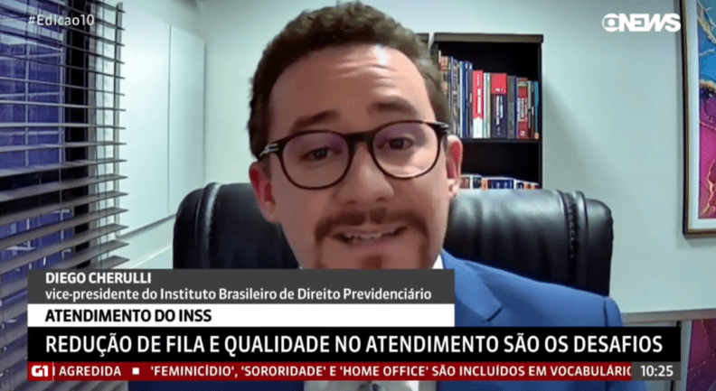 Diego Cherulli fala sobre a Demora no atendimento do INSS